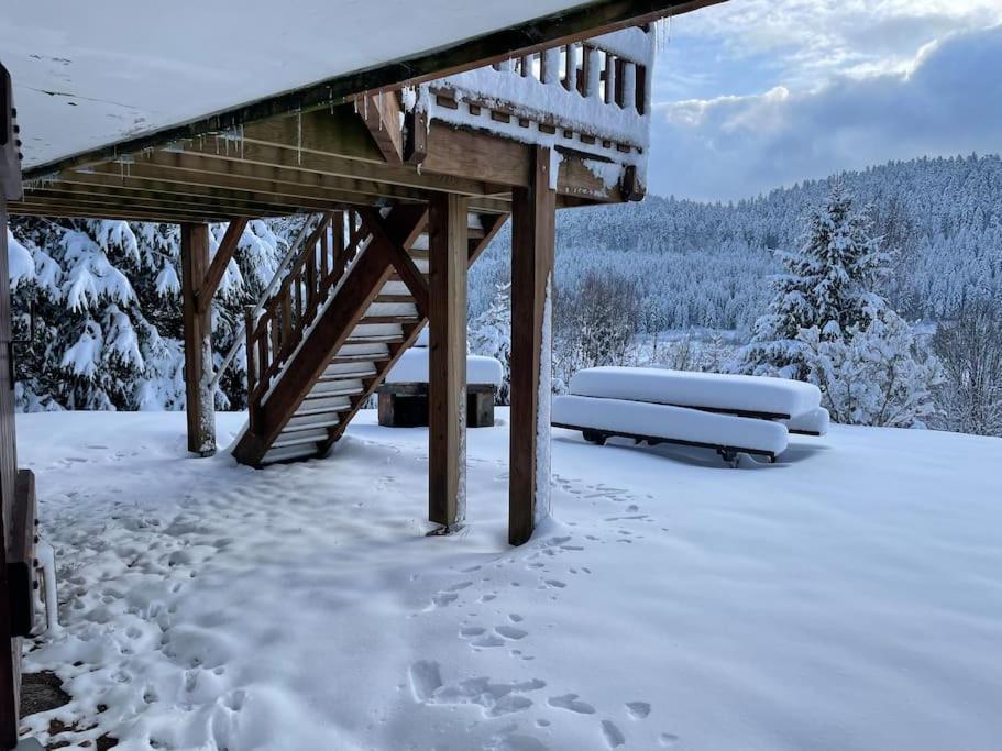 Chalet Situe Au Grand Valtin Villa Ban-sur-Meurthe-Clefcy Exterior photo